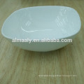 hot-selling pure white ceramic china tableware 7.5 8 rice dish ceramic fruit plate